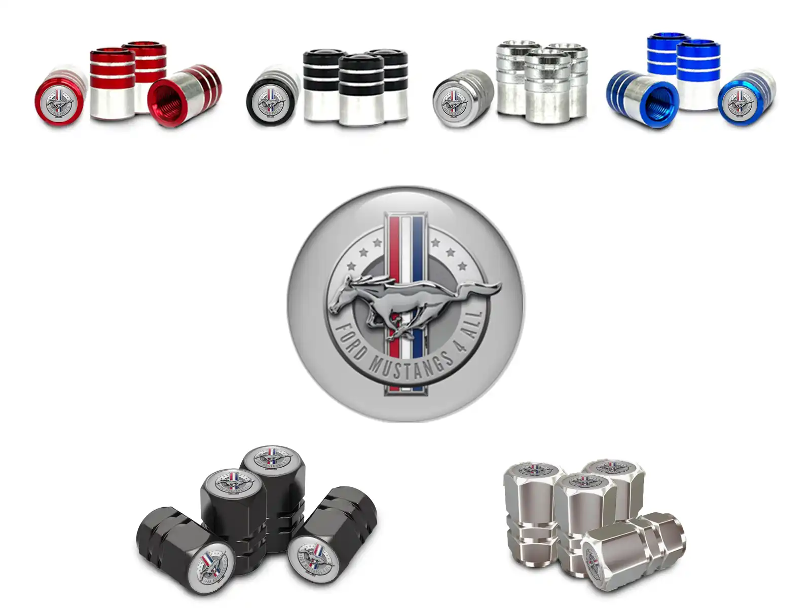 Ford Covers Valve Pneus Voitures Pro Max